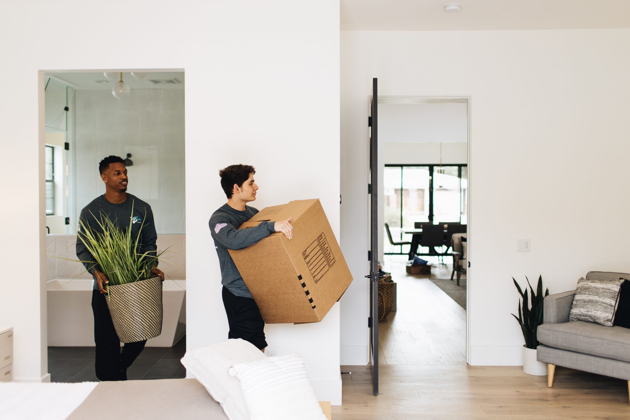 Image: Get Moving crew on a residential move