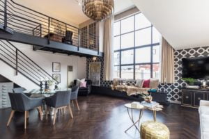 Image of modern loft for apartment moving